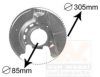 VAN WEZEL 0620372 Splash Panel, brake disc